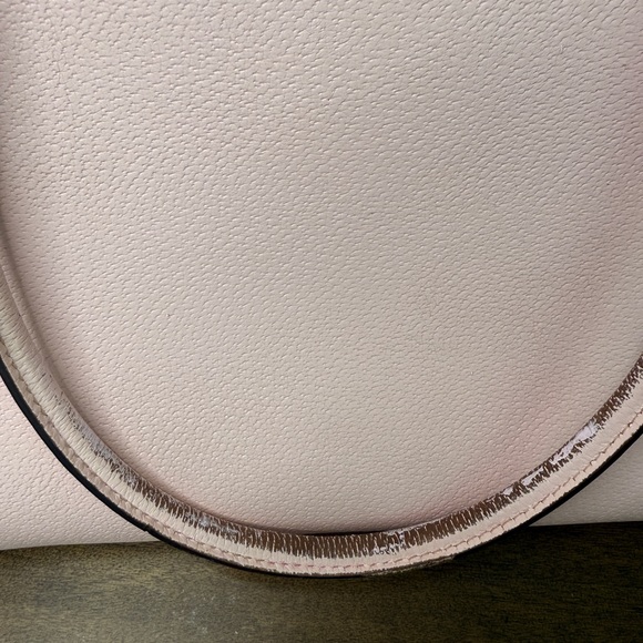 Kate Spade New York Pink Leather Tote Bag – Structured Shoulder Purse - Picture 11 of 12